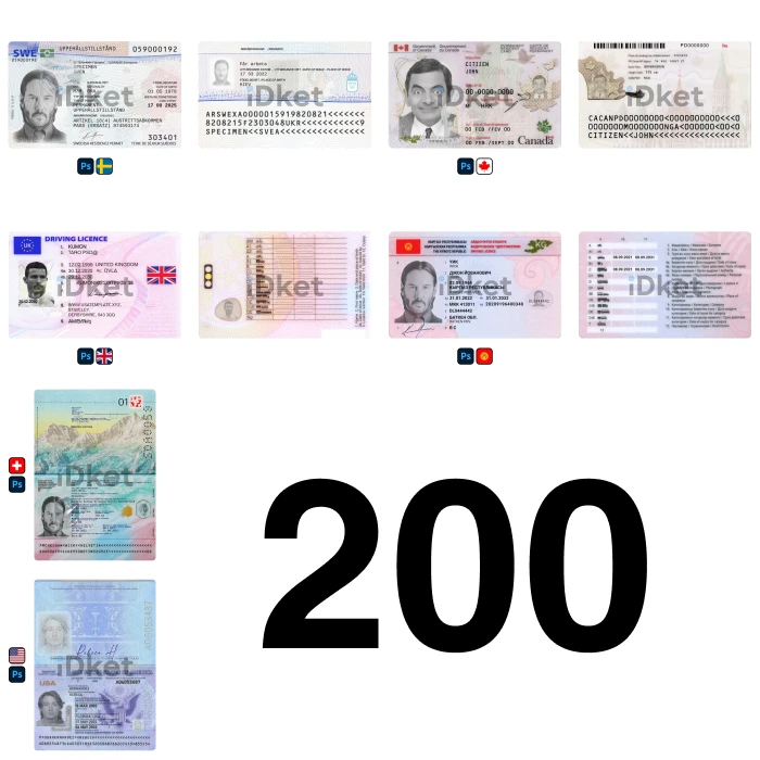 200temp 200 Templates Bundle - Image 1