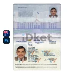 Australia Passport PSD Template