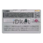 Mexico ID Card PSD Template - Image 2