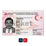 Turkey Residence Permit PSD Template
