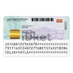 Turkey ID Card PSD Template - Image 2
