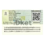 Pakistan ID Card PSD Template - Image 2
